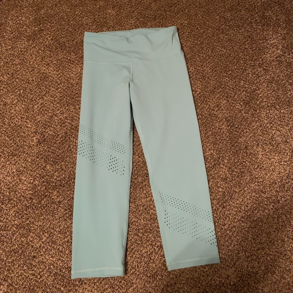 Old navy cropped teal leggings